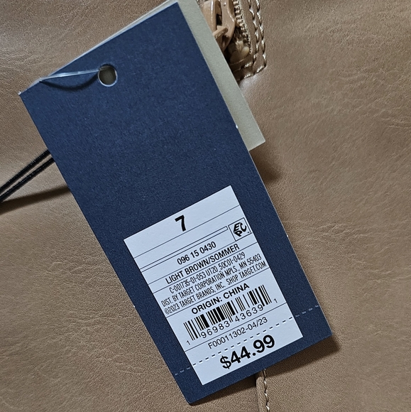 *Women's Sommer Western Boots - Universal Thread, Light Brown, Size 7 - Picture 4 of 4